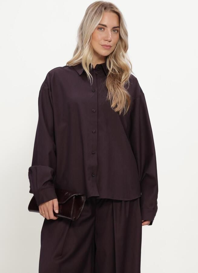 GESTUZ Dames Tops & T-shirts Gzschany Shirt Bruin