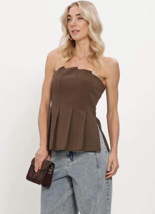 Gestuz Blousetop in off-shoulder-look model 'stacy pleat corsage'