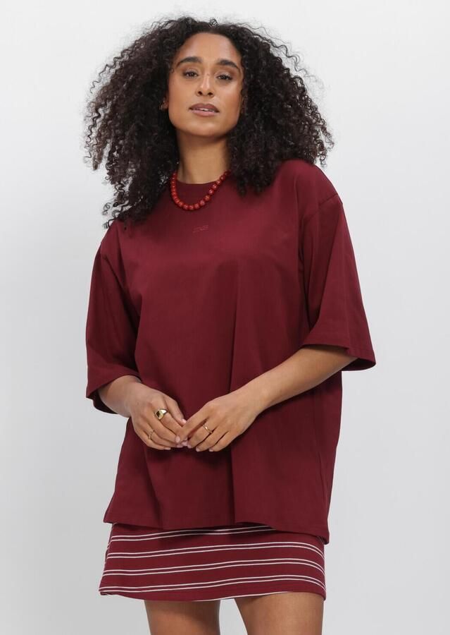 GESTUZ Dames Tops & T-shirts Gztimune Tee Bordeaux