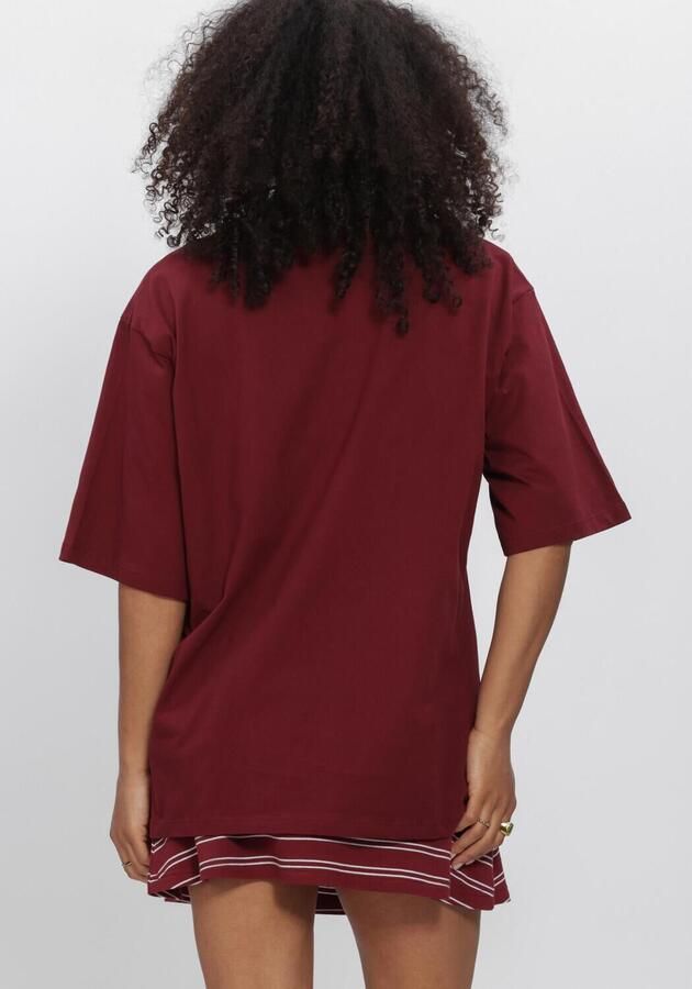 GESTUZ Dames Tops & T-shirts Gztimune Tee Bordeaux - Foto 3