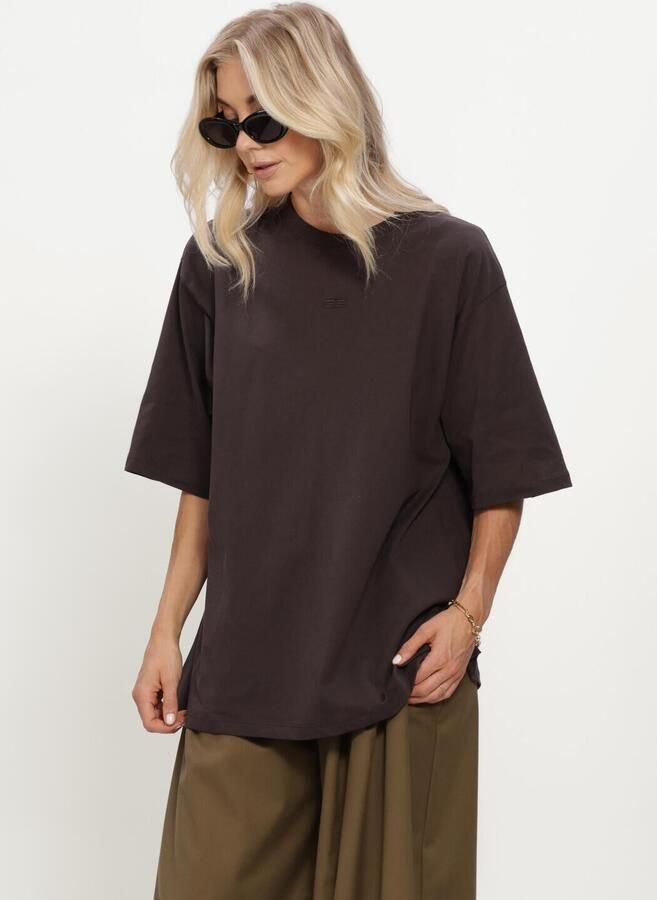 GESTUZ Dames Tops & T-shirts Gztimune Tee Bruin