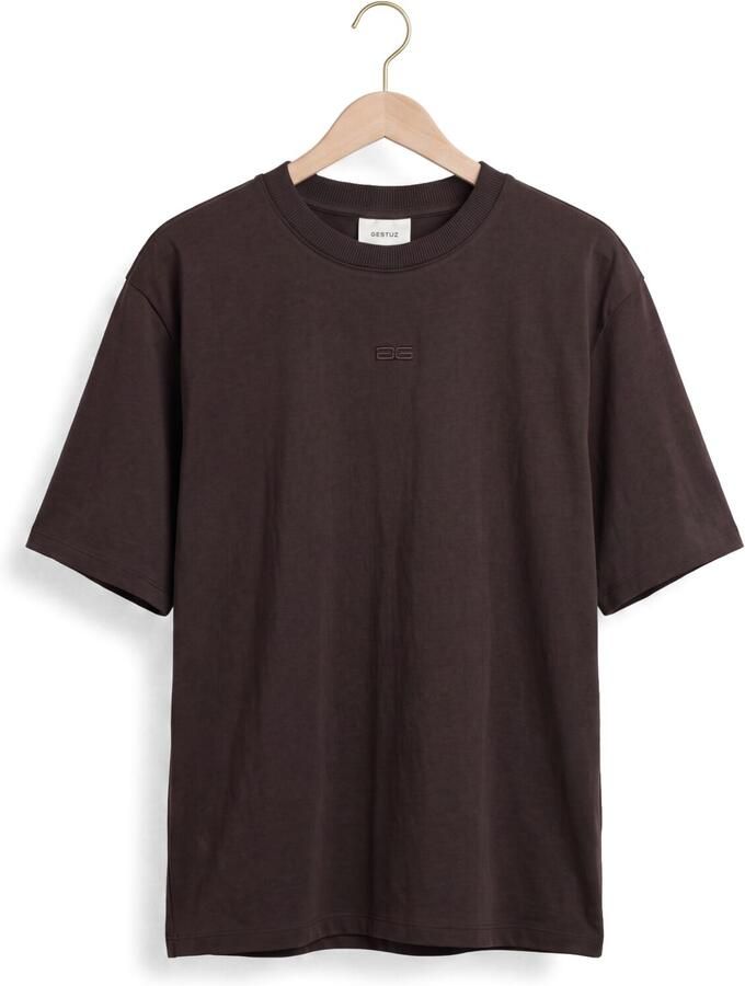 GESTUZ Dames Tops & T-shirts Gztimune Tee Bruin - Foto 2
