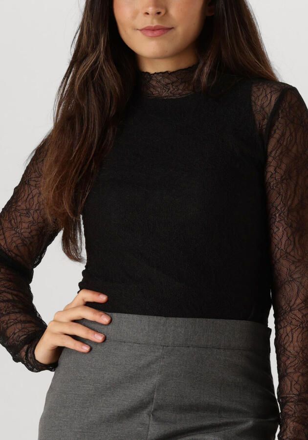 GESTUZ Dames Tops & T-shirts Laiagz Lace Blouse Zwart - Foto 2