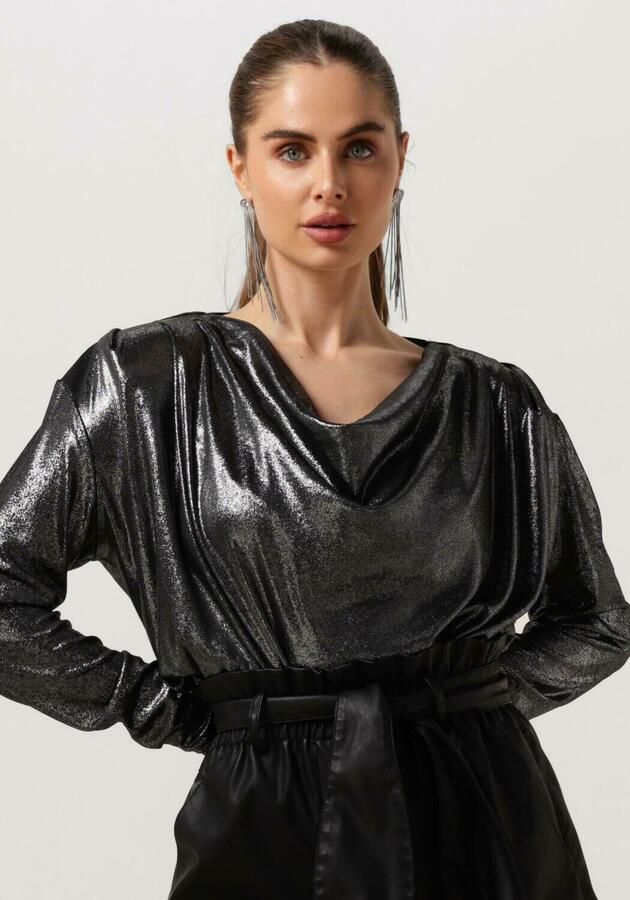 GESTUZ Dames Tops & T-shirts Maddix Blouse Zilver - Foto 4