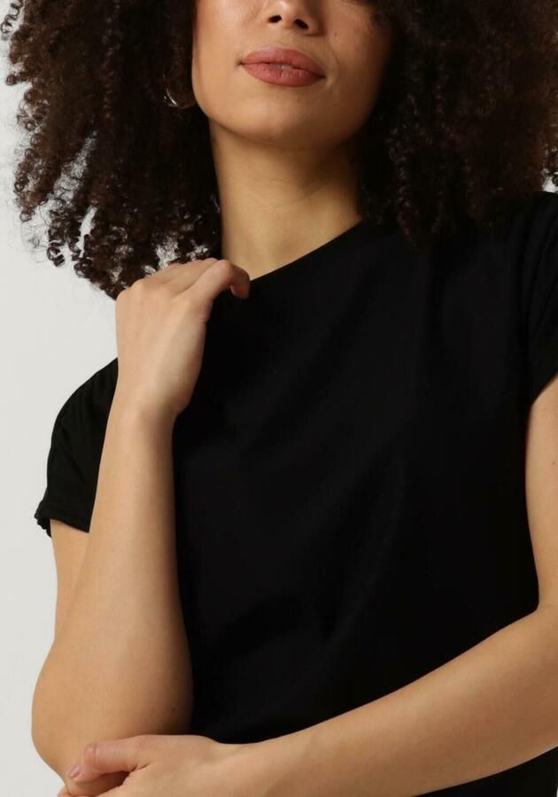 Gestuz Elegante Zwarte Top met Gedrapeerde Effecten Black Dames - Foto 3