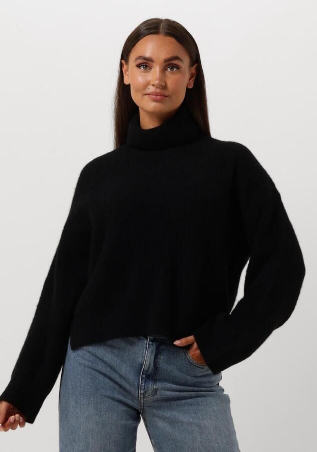 Gestuz Zwarte Rollneck Trui Alphagz Stijl Black Dames - Foto 4