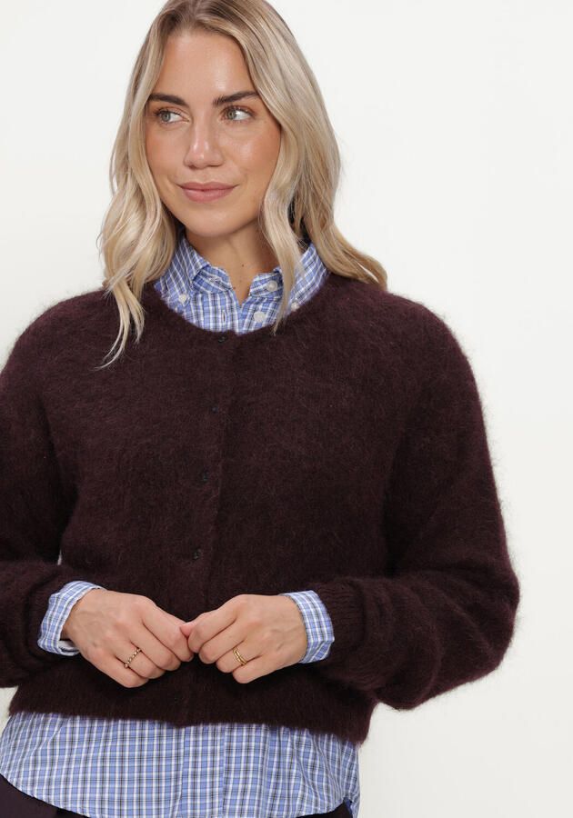 GESTUZ Dames Truien & Vesten Gzdebbie Short Cardigan Bruin - Foto 2