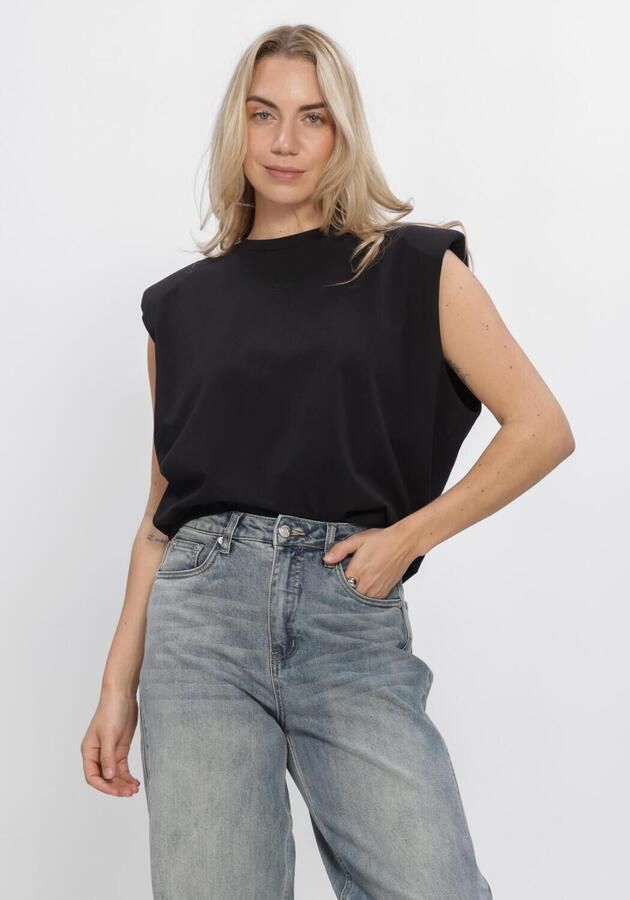 GESTUZ Dames Truien & Vesten Gzkathrin Muscle Tee Zwart