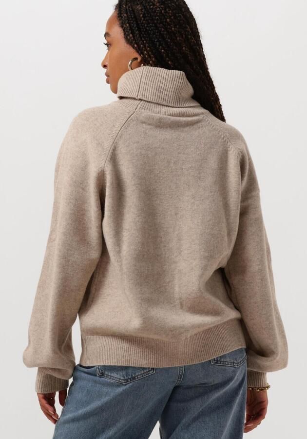 GESTUZ Dames Truien & Vesten Manzigz Wool Rollneck Beige - Foto 2