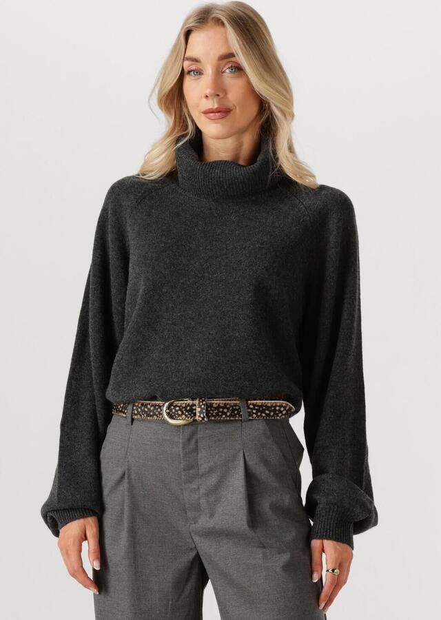 GESTUZ Dames Truien & Vesten Manzigz Wool Rollneck Donkergrijs - Foto 4