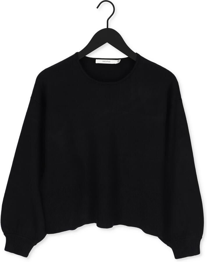 GESTUZ Dames Truien & Vesten Talligz Short Pullover 5938 Zwart