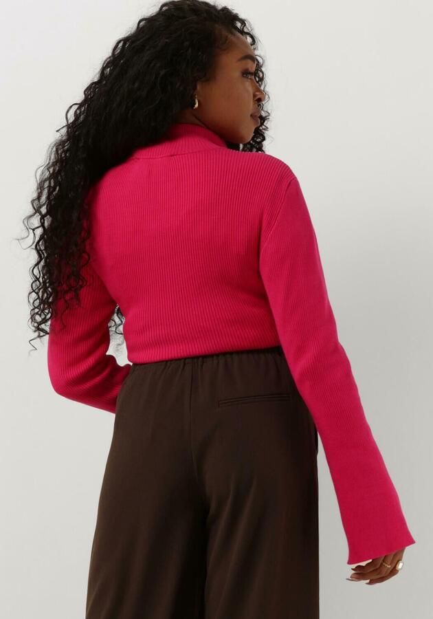 GESTUZ Dames Truien & Vesten Yasmiagz Zipper Pullover Roze