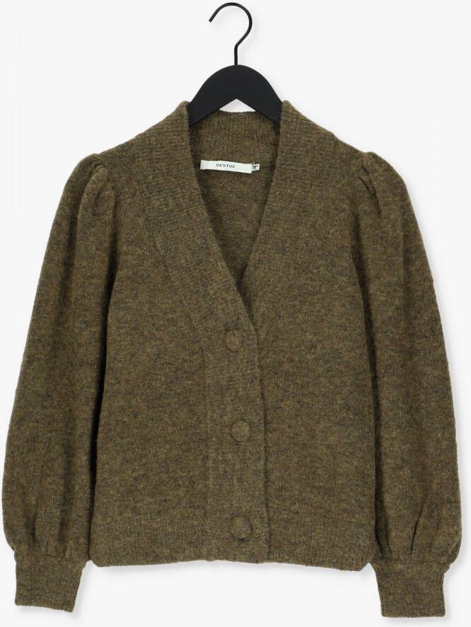 Gestuz Groene Vest Alpha Gz Cardigan