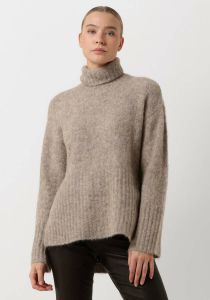 Gestuz ChanlyGZ relaxed-fitting sweater Beige Dames