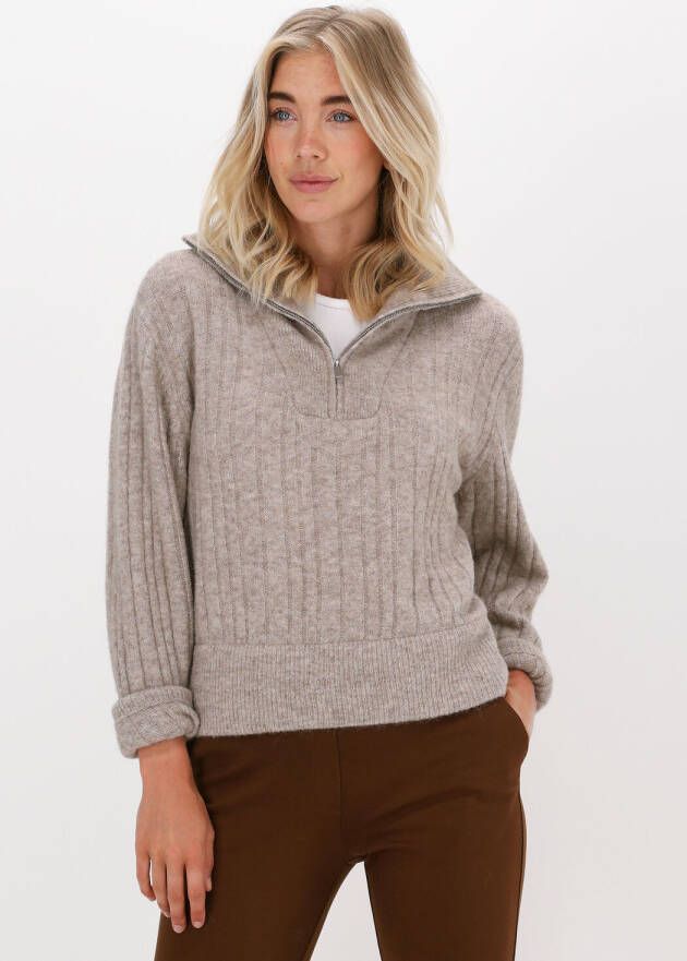 Gestuz Coltrui Trui Comfortabel en Stijlvol Beige Dames