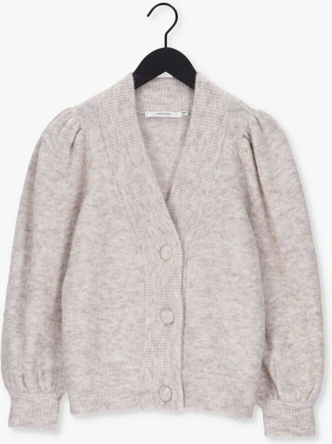 Gestuz Gebreide Cardigan Beige Dames