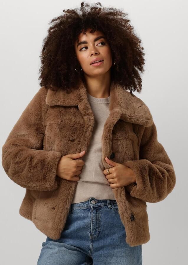 GIACOMO THE JACKET Dames Jassen 6510943 Camel - Foto 4