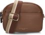 Gianni Chiarini Nina Camera Tas met Gestreepte Schouderband Bruin Dames - Thumbnail 1