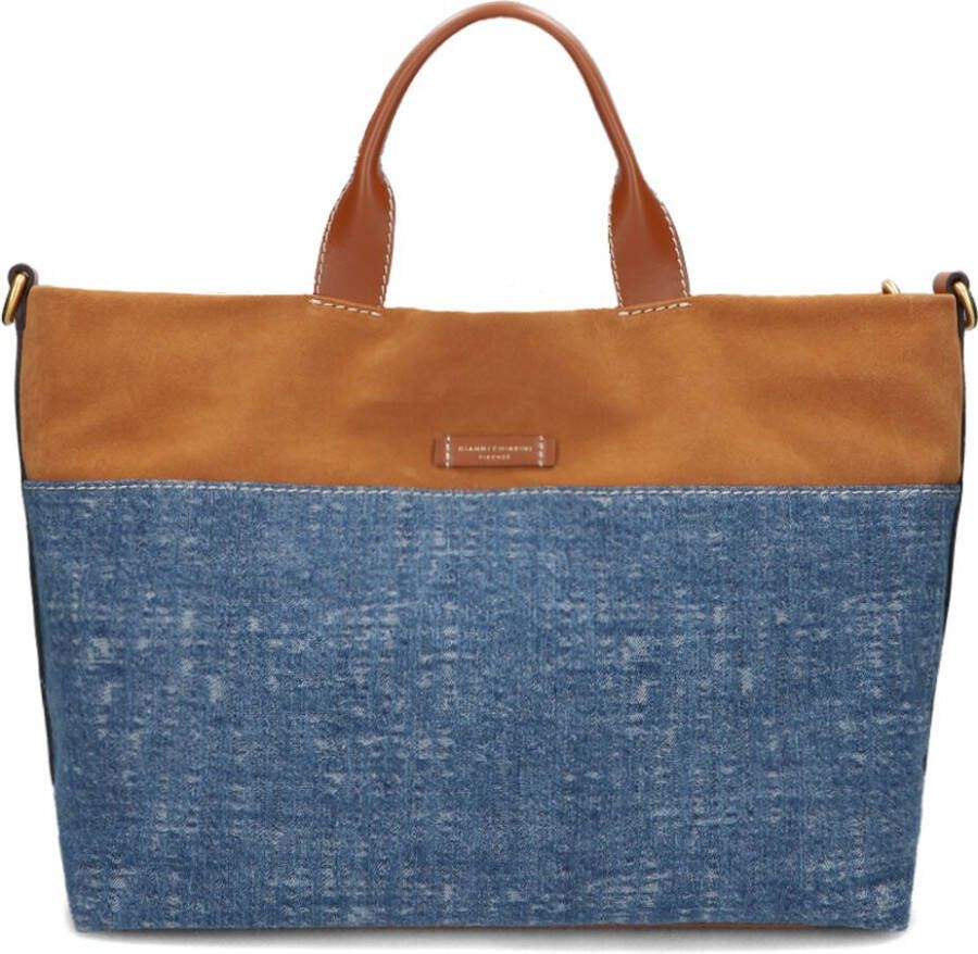 Gianni Chiarini Cognac Handtas Duna