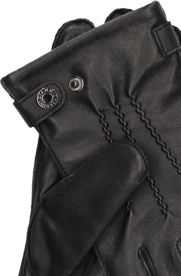 GIANNI CHIARINI Heren Handschoenen Deerskin Gloves Zwart