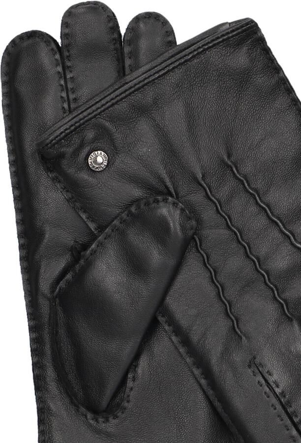 GIANNI CHIARINI Heren Handschoenen Nappa Leather Gloves Zwart