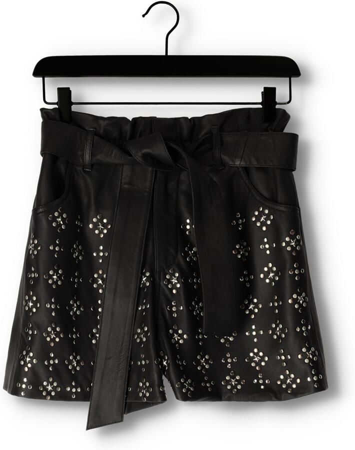 Goosecraft Korte Zwarte Damesbroek Amanda Black Dames