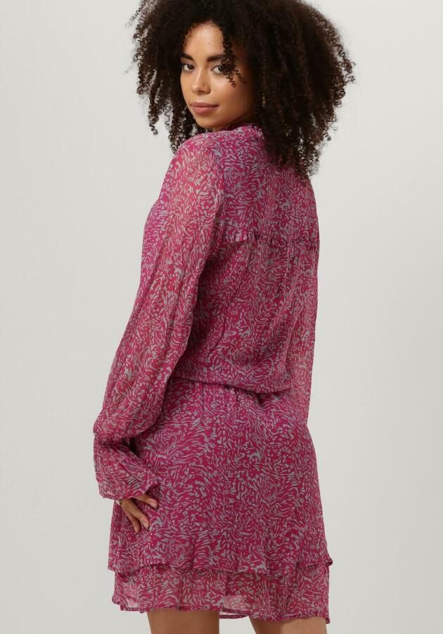 Goosecraft Karen Jurk Fuchsia Mini Jurk Pink Dames