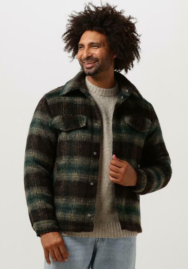 Goosecraft Bruin Overshirt Ringostar Stijl Multicolor Heren - Foto 3