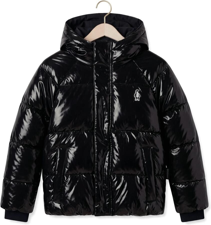 GOSOAKY Meisjes Jassen Flashy Dragon Zwart