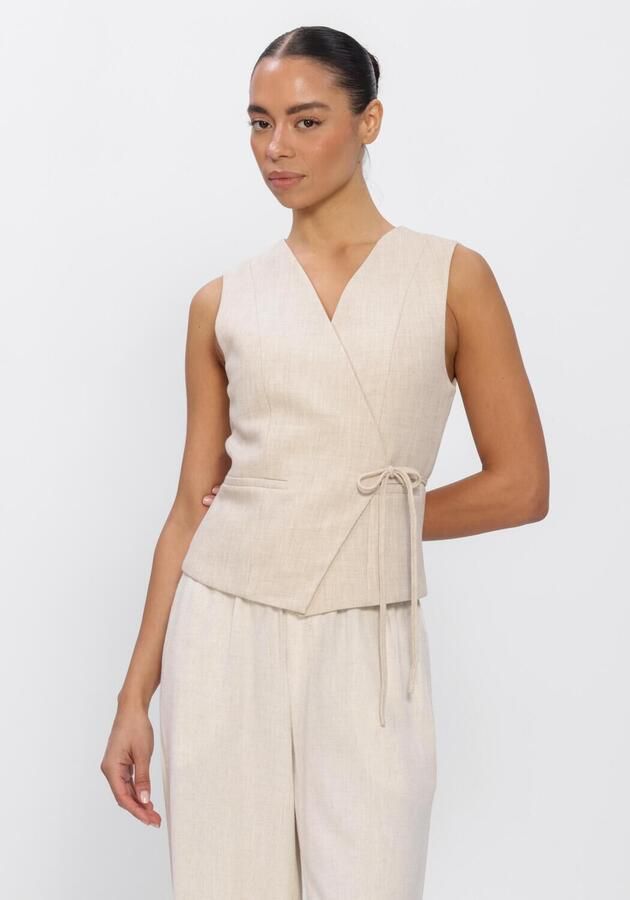 GRACE & MILA Dames Blazers Ss26111015 Ecru