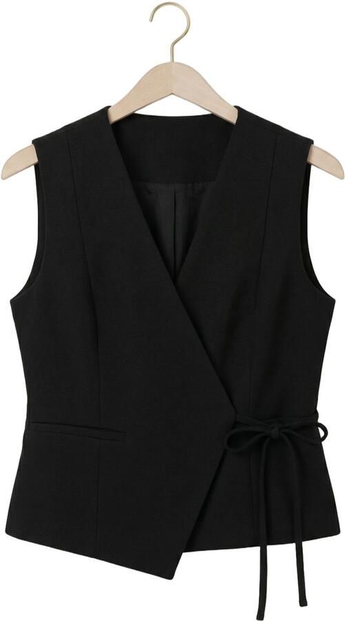 GRACE & MILA Dames Blazers Ss26111015 Zwart - Foto 4