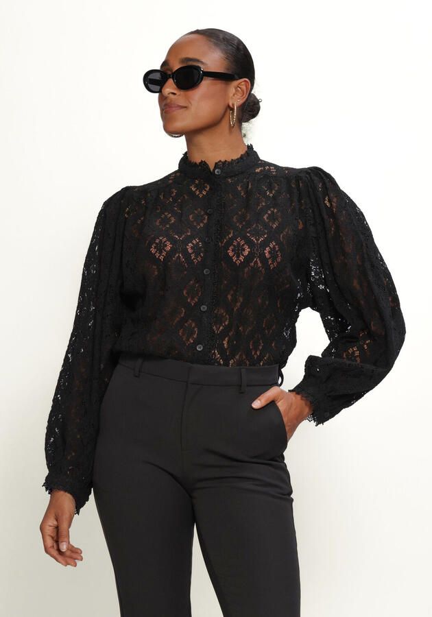 GRACE & MILA Dames Blouses Blouse Zwart - Foto 2