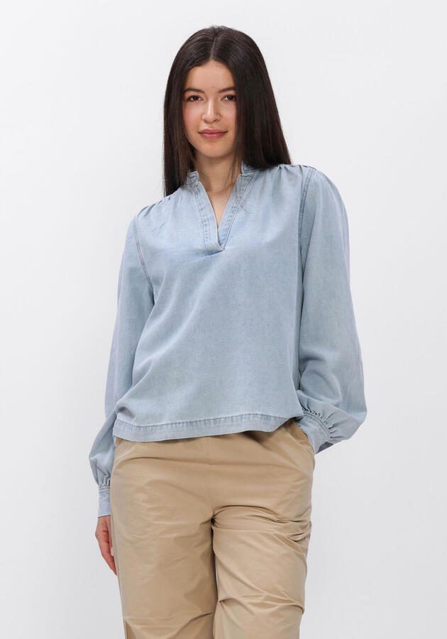GRACE & MILA Dames Blouses Ss2617070 Lichtblauw