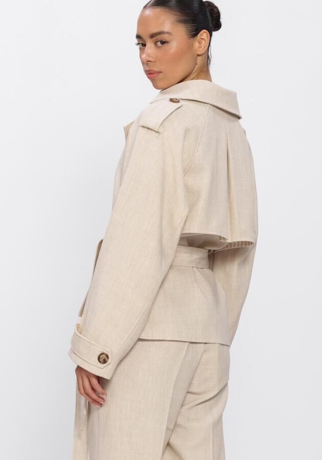 GRACE & MILA Dames Jassen Ss26111004 Beige - Foto 2