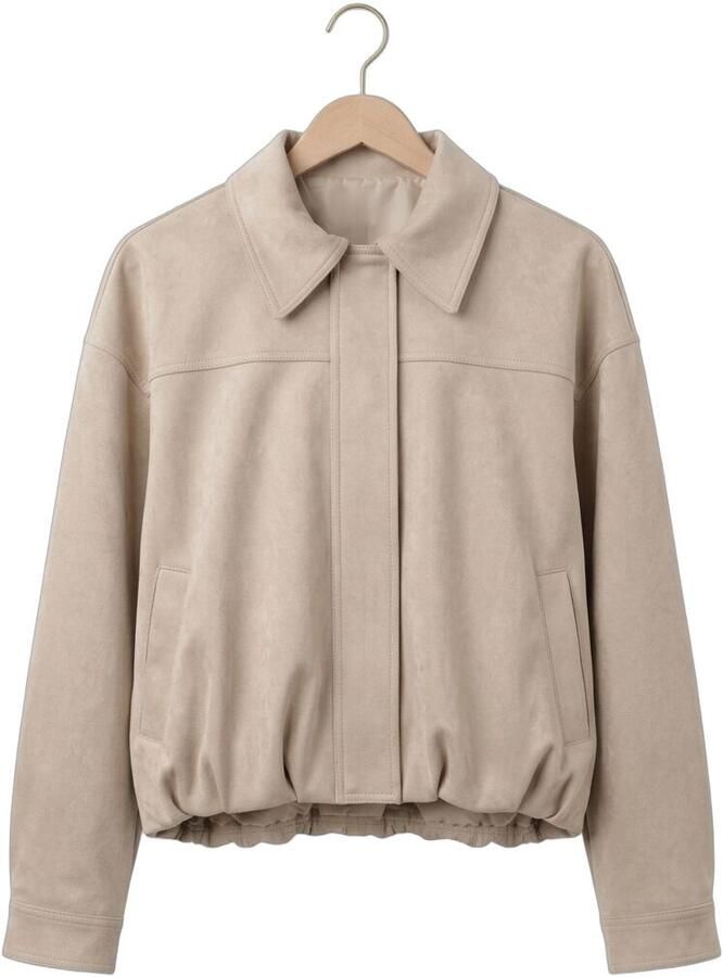 GRACE & MILA Dames Jassen Ss26111017 Beige - Foto 2