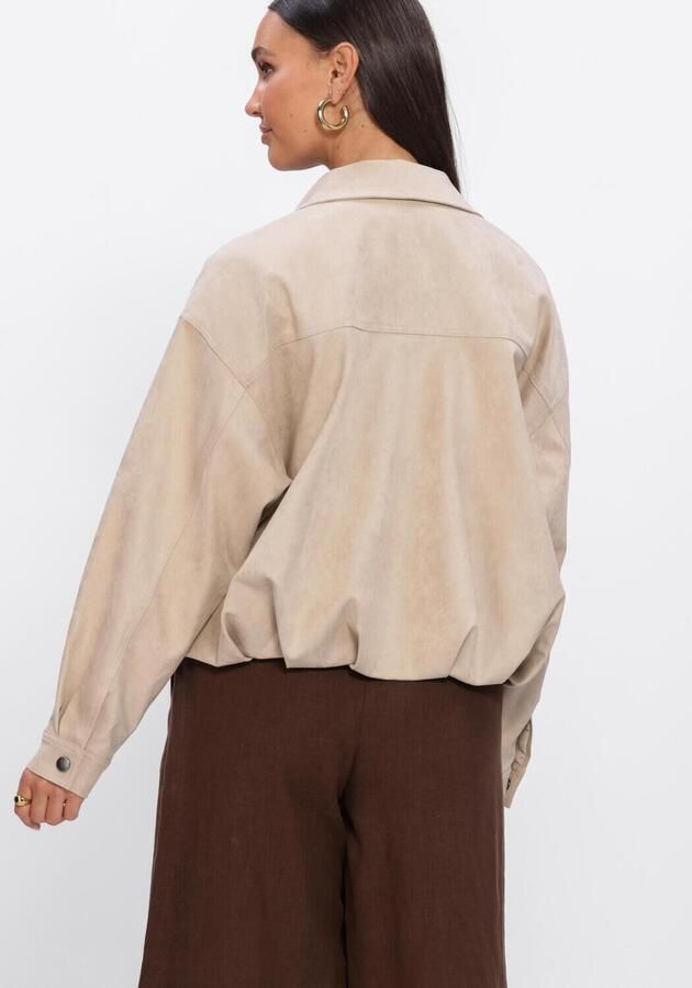 GRACE & MILA Dames Jassen Ss26111017 Beige - Foto 3