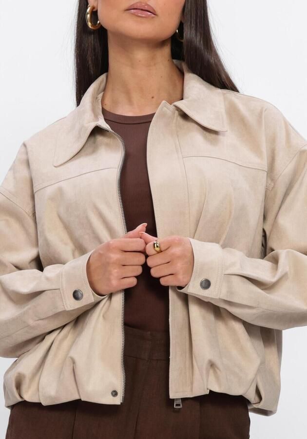 GRACE & MILA Dames Jassen Ss26111017 Beige - Foto 4