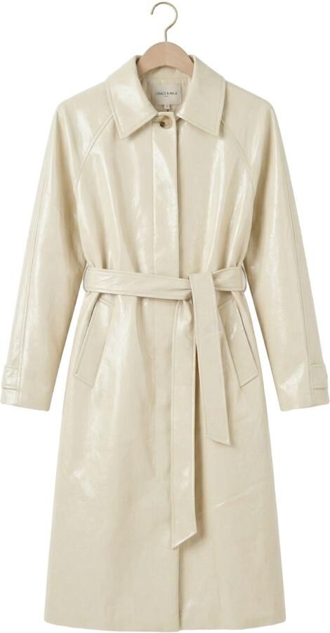 GRACE & MILA Dames Jassen Ss2619002 Creme - Foto 3