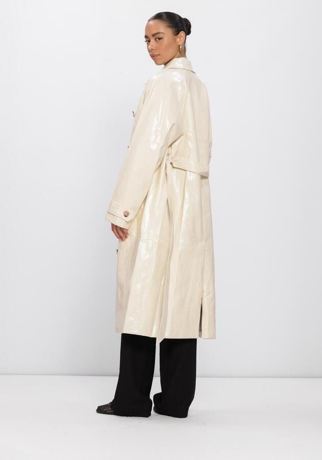 GRACE & MILA Dames Jassen Ss2619002 Creme - Foto 2