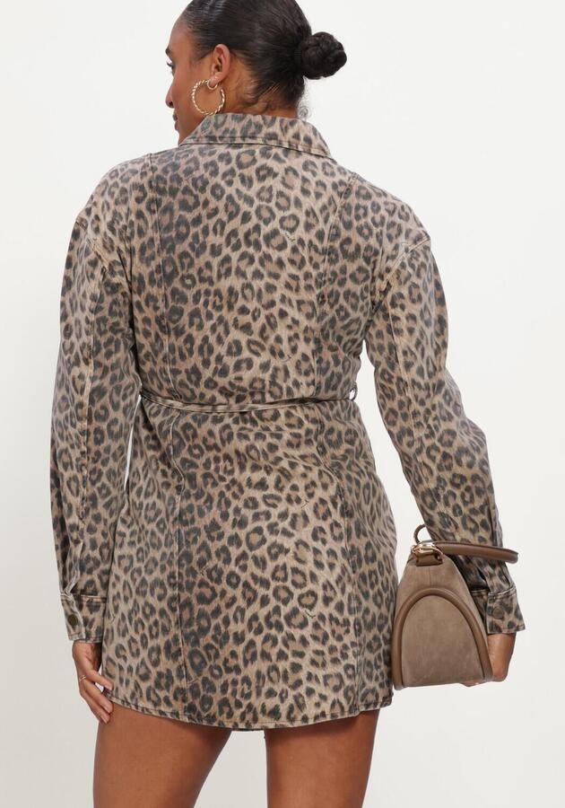GRACE & MILA Dames Jurken Short Dress Bruin - Foto 2