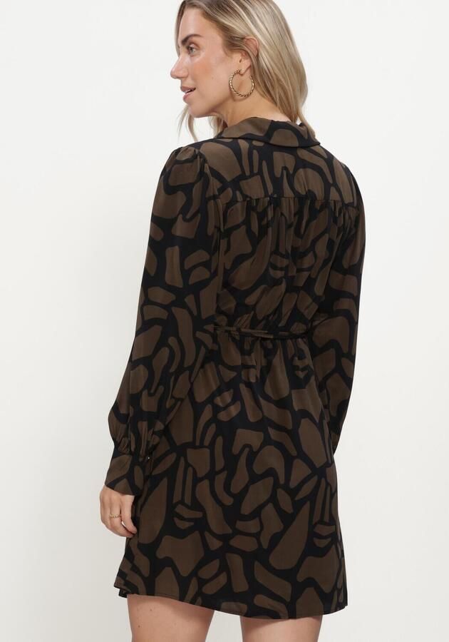GRACE & MILA Dames Jurken Short Dress Bruin - Foto 2