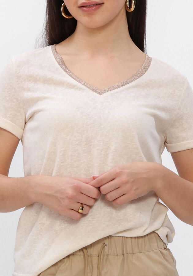 GRACE & MILA Dames Tops & T-shirts Ss2617003 Beige - Foto 4