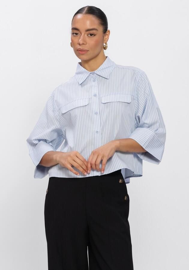 GRACE & MILA Dames Tops & T-shirts Ss2617082 Lichtblauw