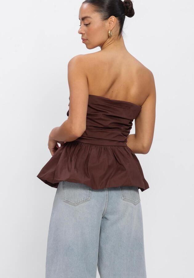GRACE & MILA Dames Tops & T-shirts Ss2617087 Bruin - Foto 2