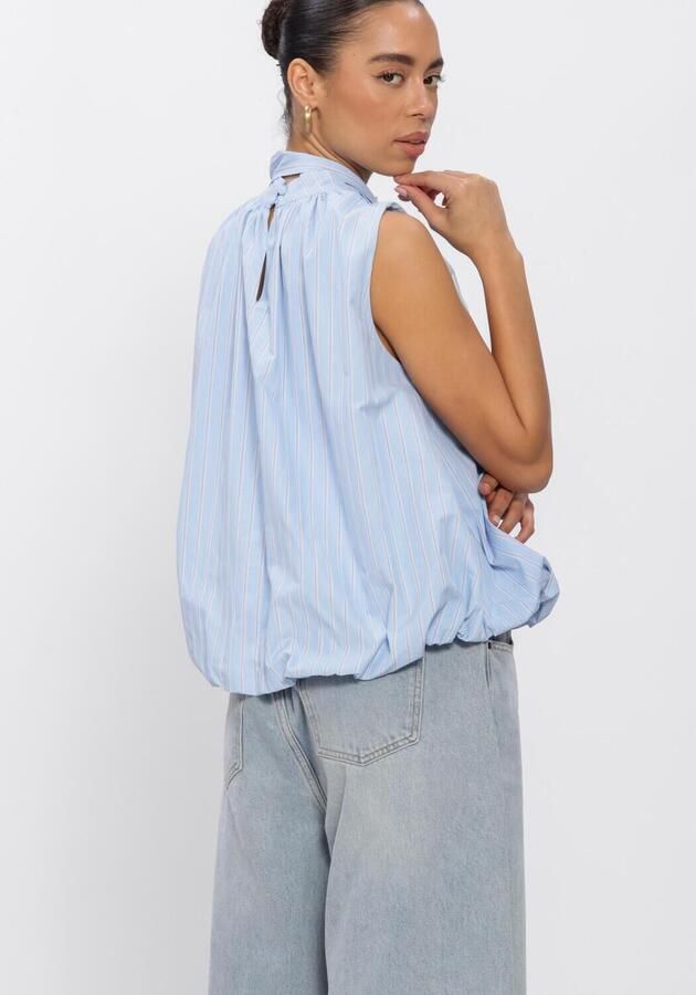 GRACE & MILA Dames Tops & T-shirts Ss2617111 Lichtblauw - Foto 3