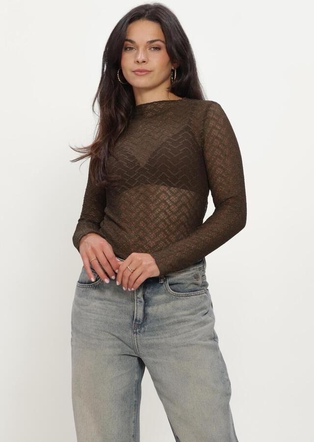 GRACE & MILA Dames Tops & T-shirts T-shirt Groen
