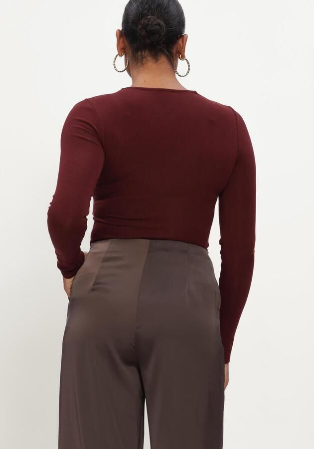 GRACE & MILA Dames Tops & T-shirts Top Bordeaux - Foto 3