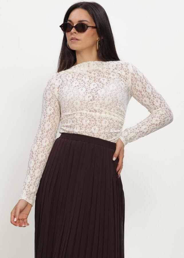 GRACE & MILA Dames Tops & T-shirts Top Ecru