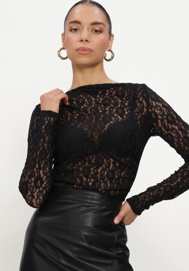 GRACE & MILA Dames Tops & T-shirts Top Zwart - Foto 3