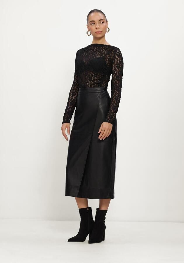 GRACE & MILA Dames Tops & T-shirts Top Zwart - Foto 4